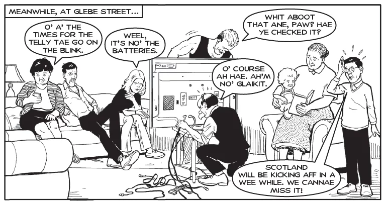 The Broons. The TV.