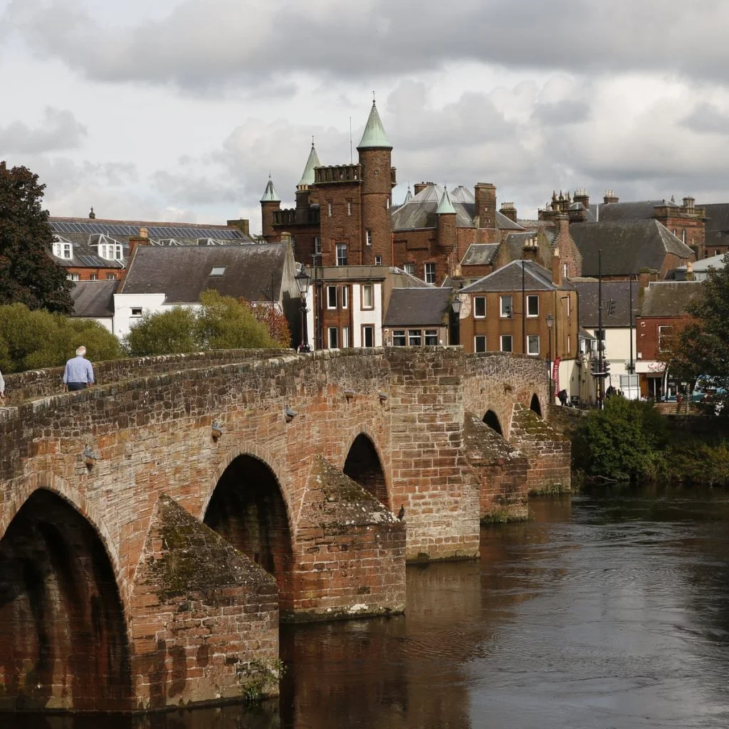 Scottish Towns-Cities. (Dumfries.)