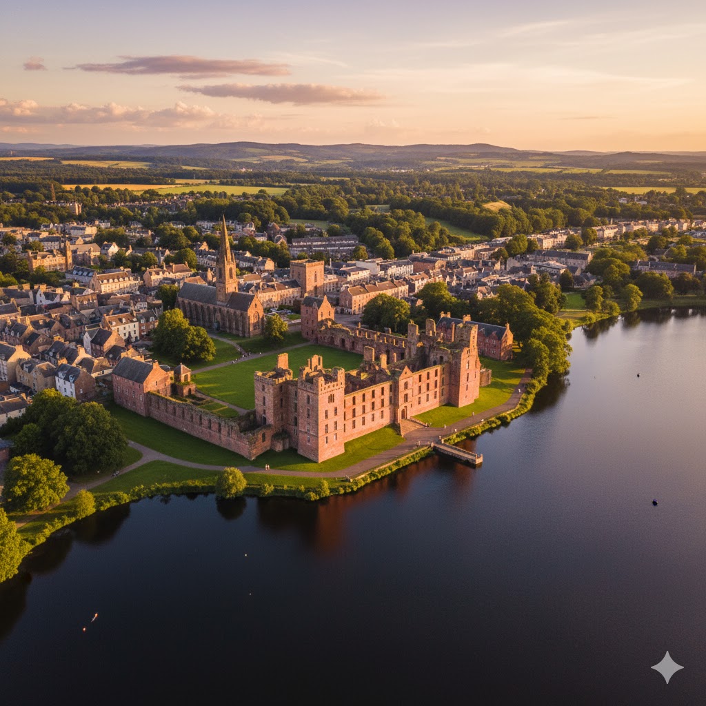 Scottish Towns-Cities. (Linlithgow.)