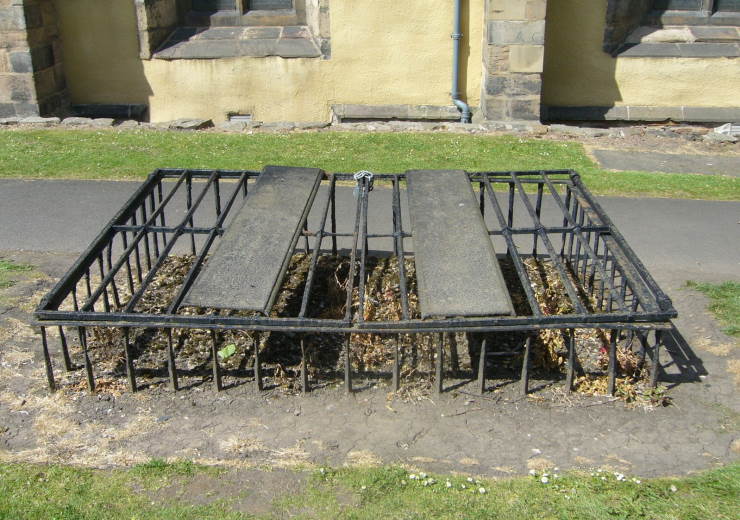 Mortsafes in Greyfriars Kirkyard, Edinburgh