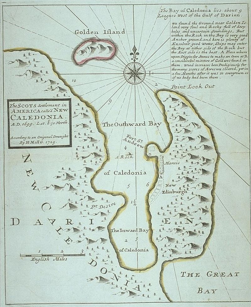 Scotland and its History. Darien.3