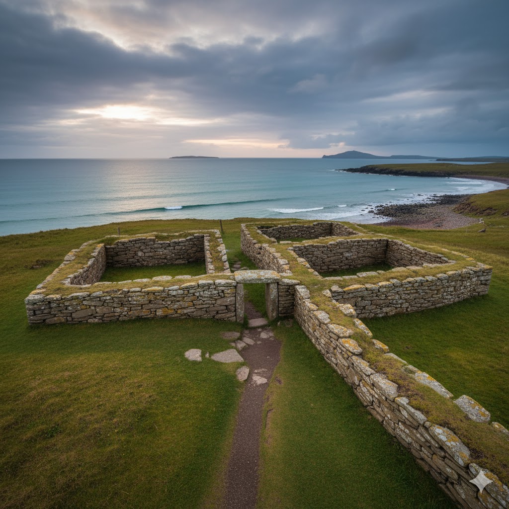 Scottish Architecture. The Knap of Howar.