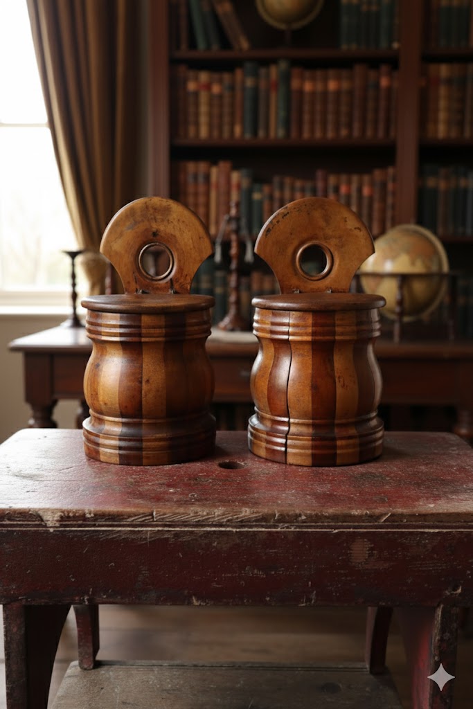 Scottish Antiques-Collectables. Salt Boxes.