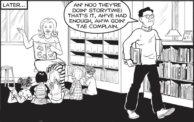 The Broons. Storytime.