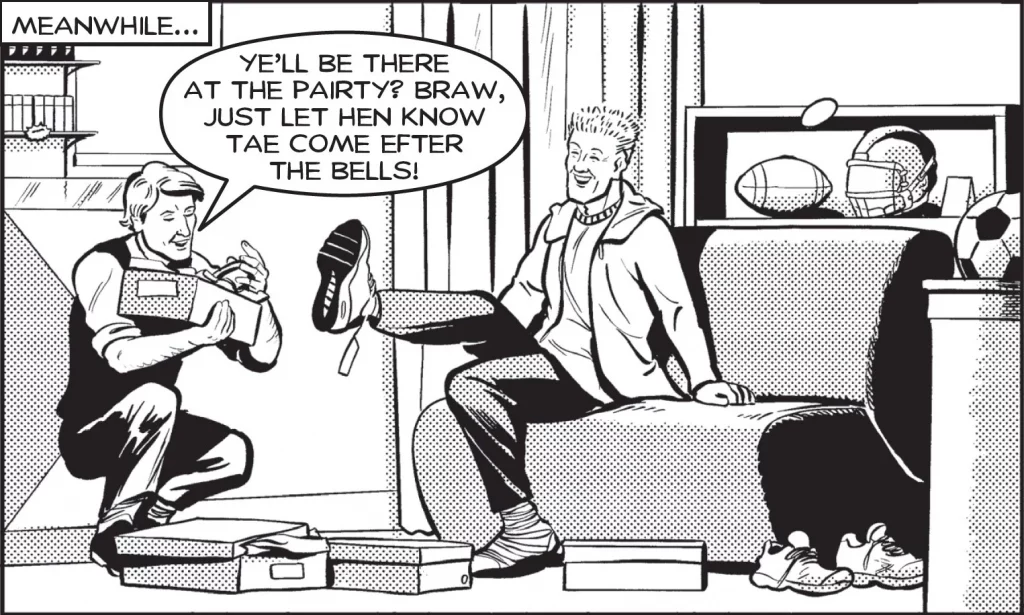 The Broons. New Shoes.