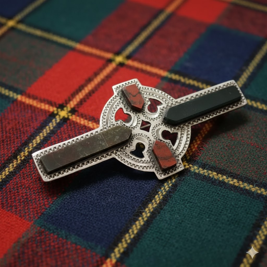 Scottish Antiques-Collectables. Cross Pin.
