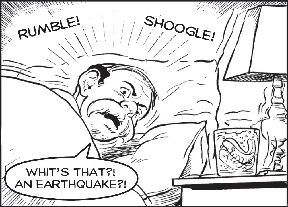 The Broons. Snoring.