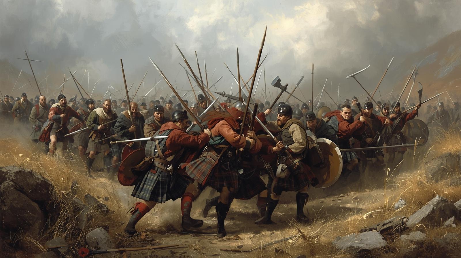 Scottish Battles.Sheriffmuir.