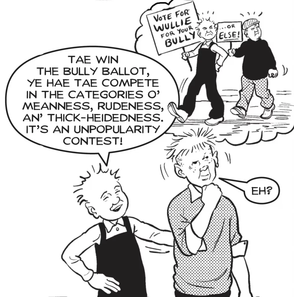 OOR WULLIE. VOTE.