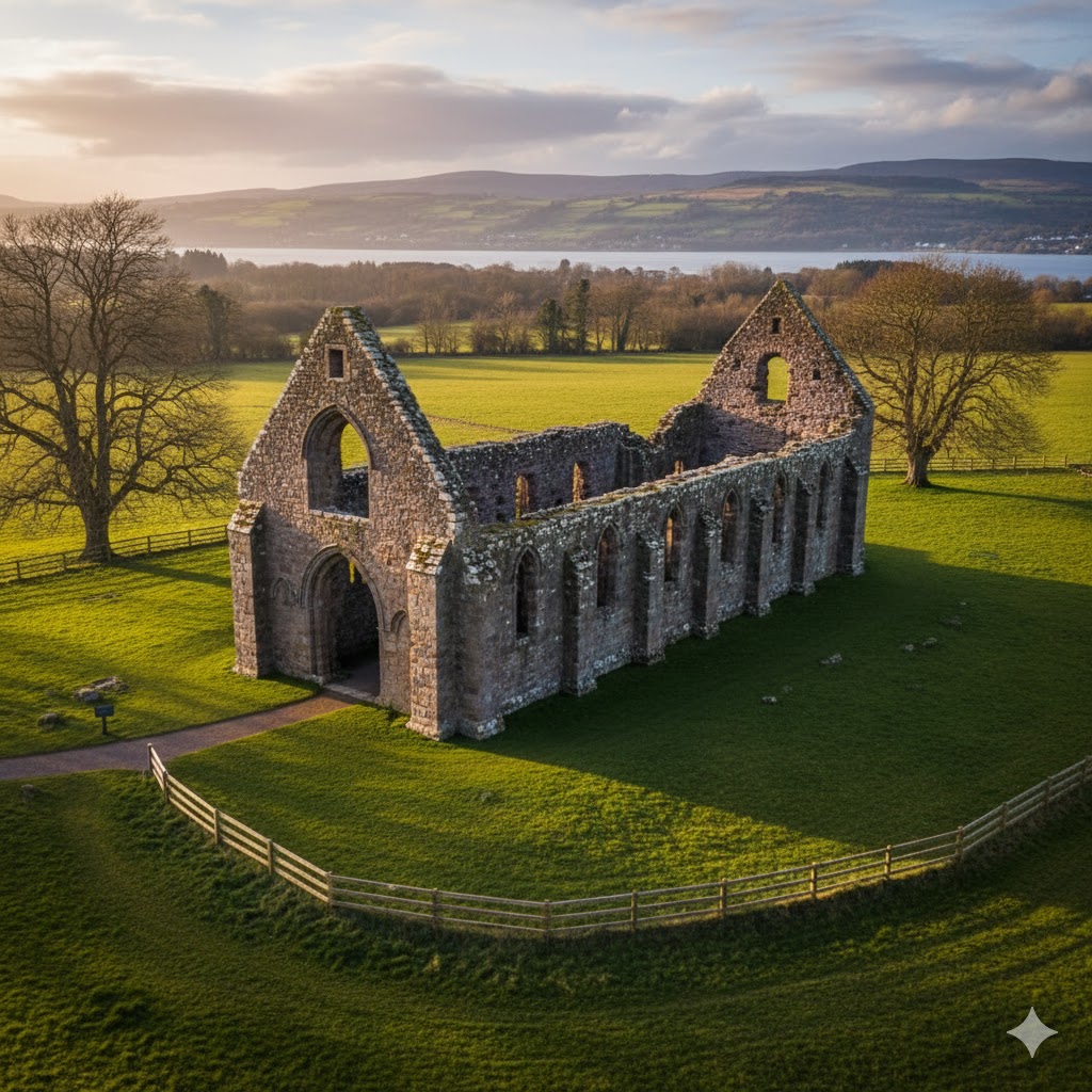 Scottish Architecture. Balmerino Castle.