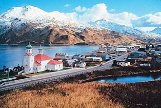 Unalaska in the Aleutian Islands.