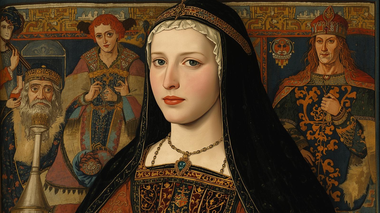 Scottish Consorts. Sybilla Of Normandy.