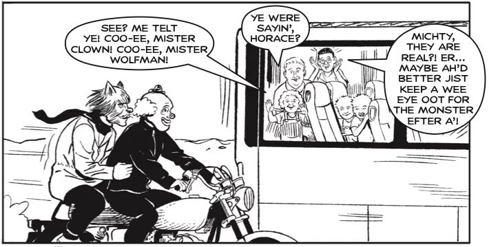 The Broons. Clown.