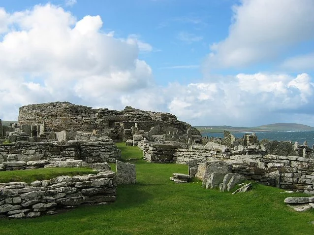 Scottish Architecture. Gurness.