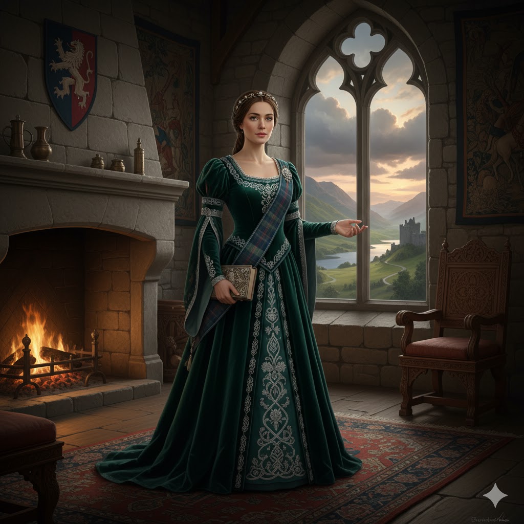 Scottish Consorts. Marie de Coucy.