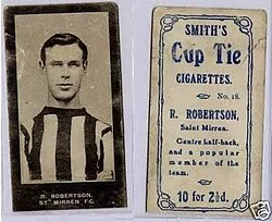 st mirren card.
