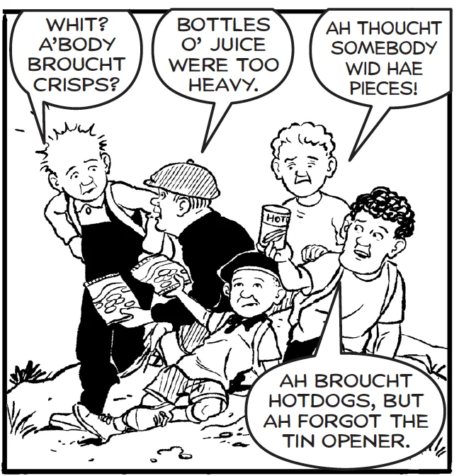 OOR WULLIE. GRUB.