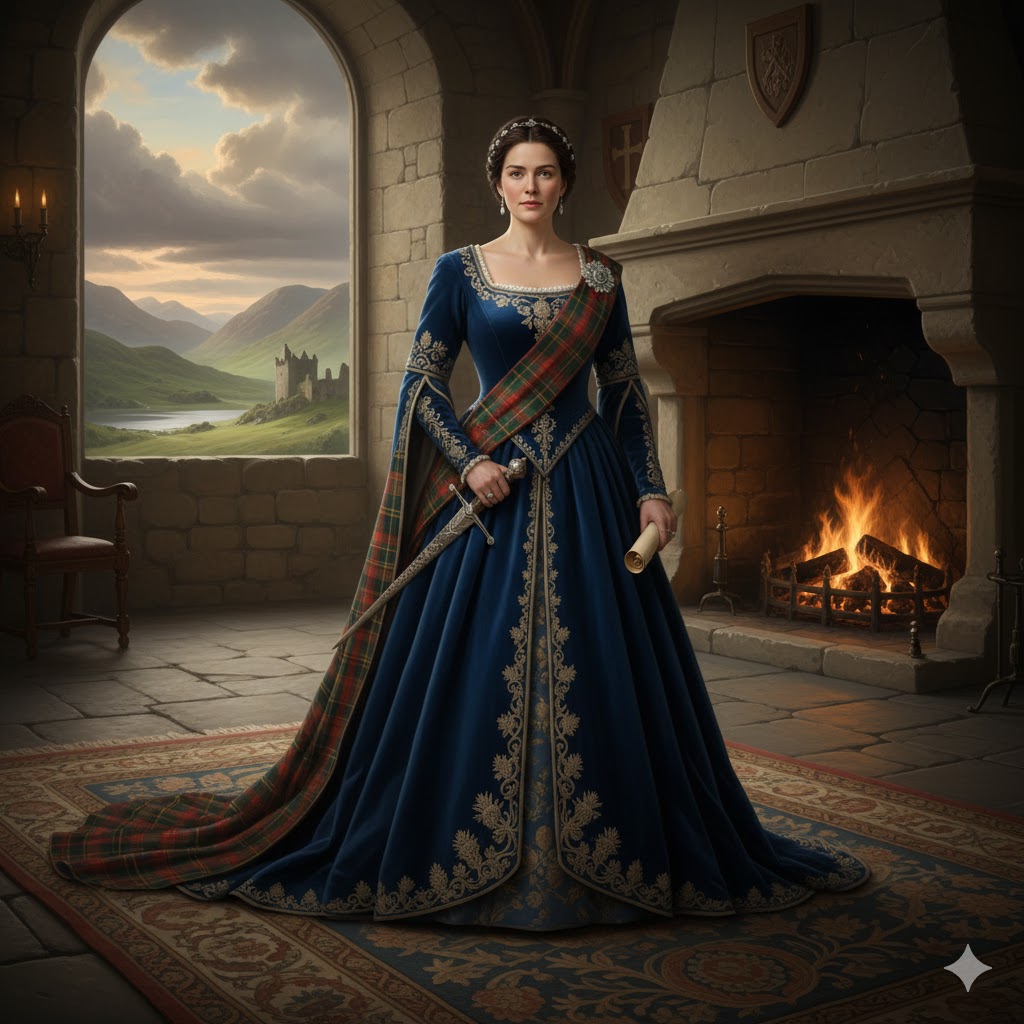 Scottish Consorts. Margaret.Drummond.