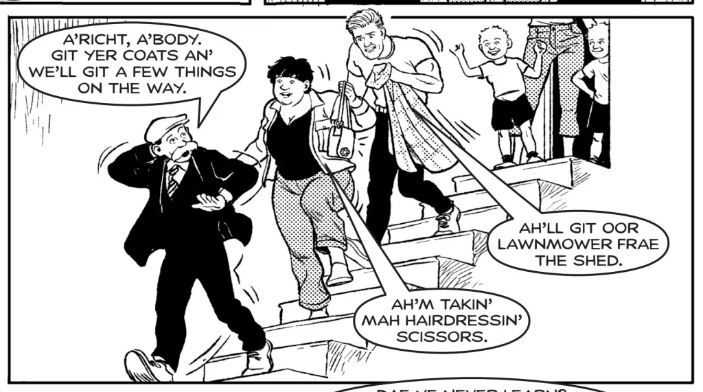 The Broons. Visit.