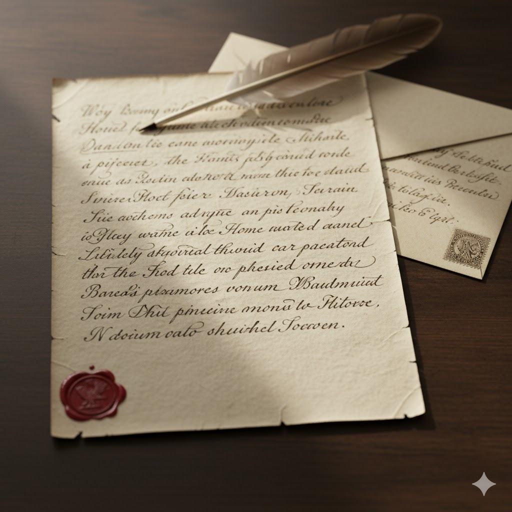 My Short Stories. The Letter Home.