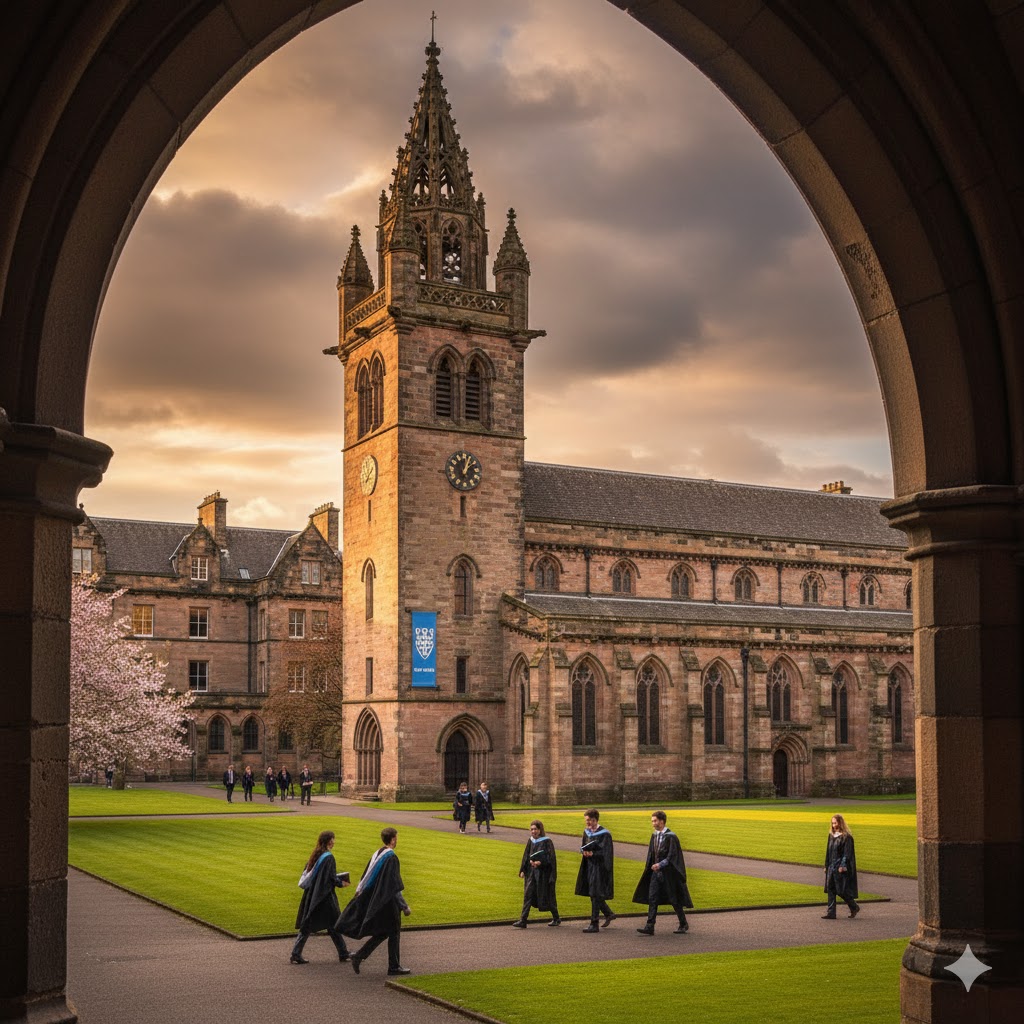 Scottish Architecture. Kings College.