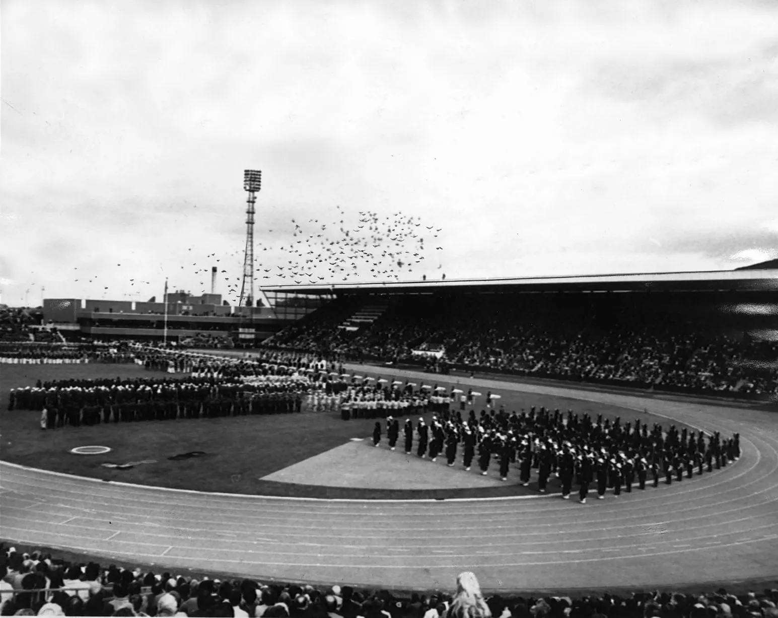 The Commonwealth opening in the 1970s in Edinburgh