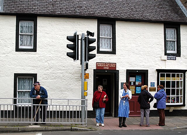 Scottish Trivia. Post Office.