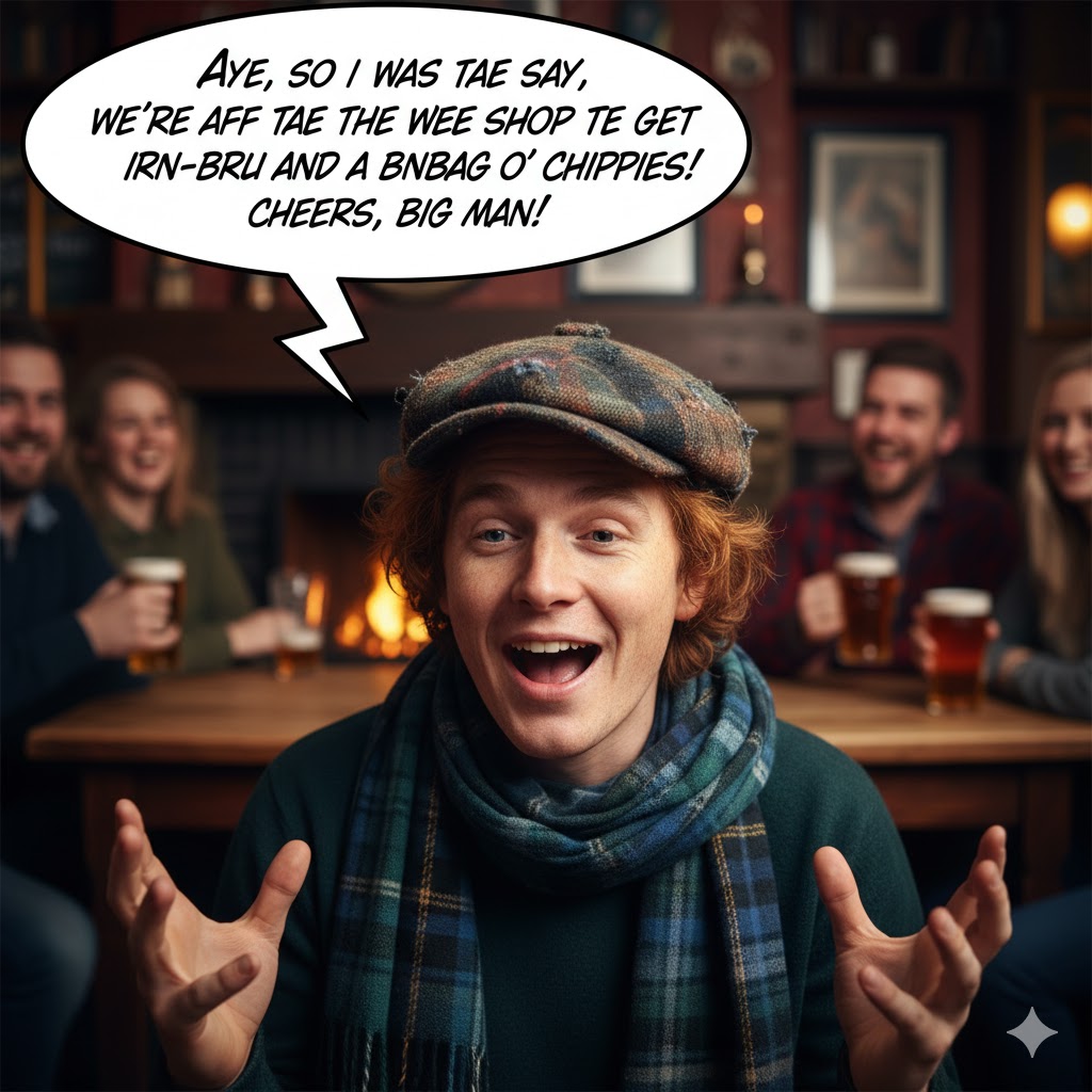 Scottish Words-Phrases. HAVER.