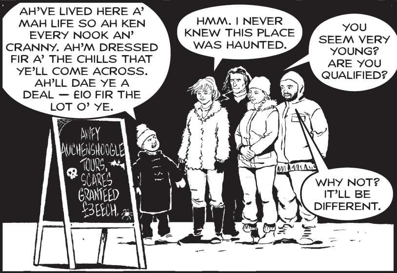 OOR WULLIE. HAUNTED.