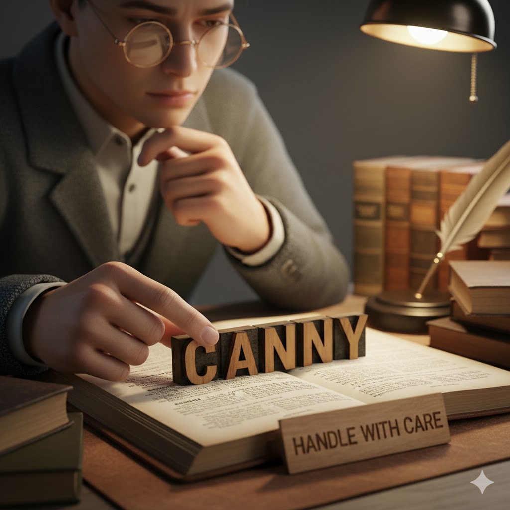 Scottish Words-Phrases. Canny.