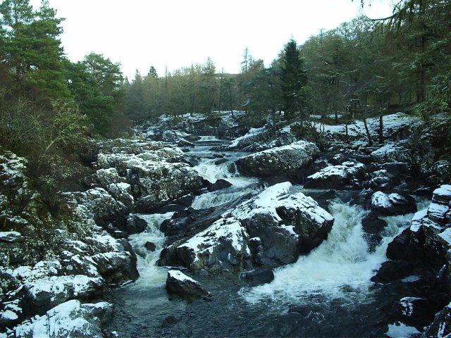 Scottish Trivia. Achness Falls.