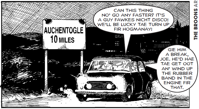 The Broons. Guy Fawkes.