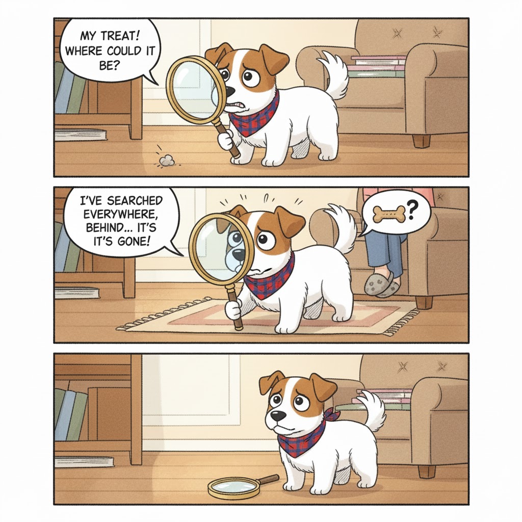 All About Caesar. Missing Treat.