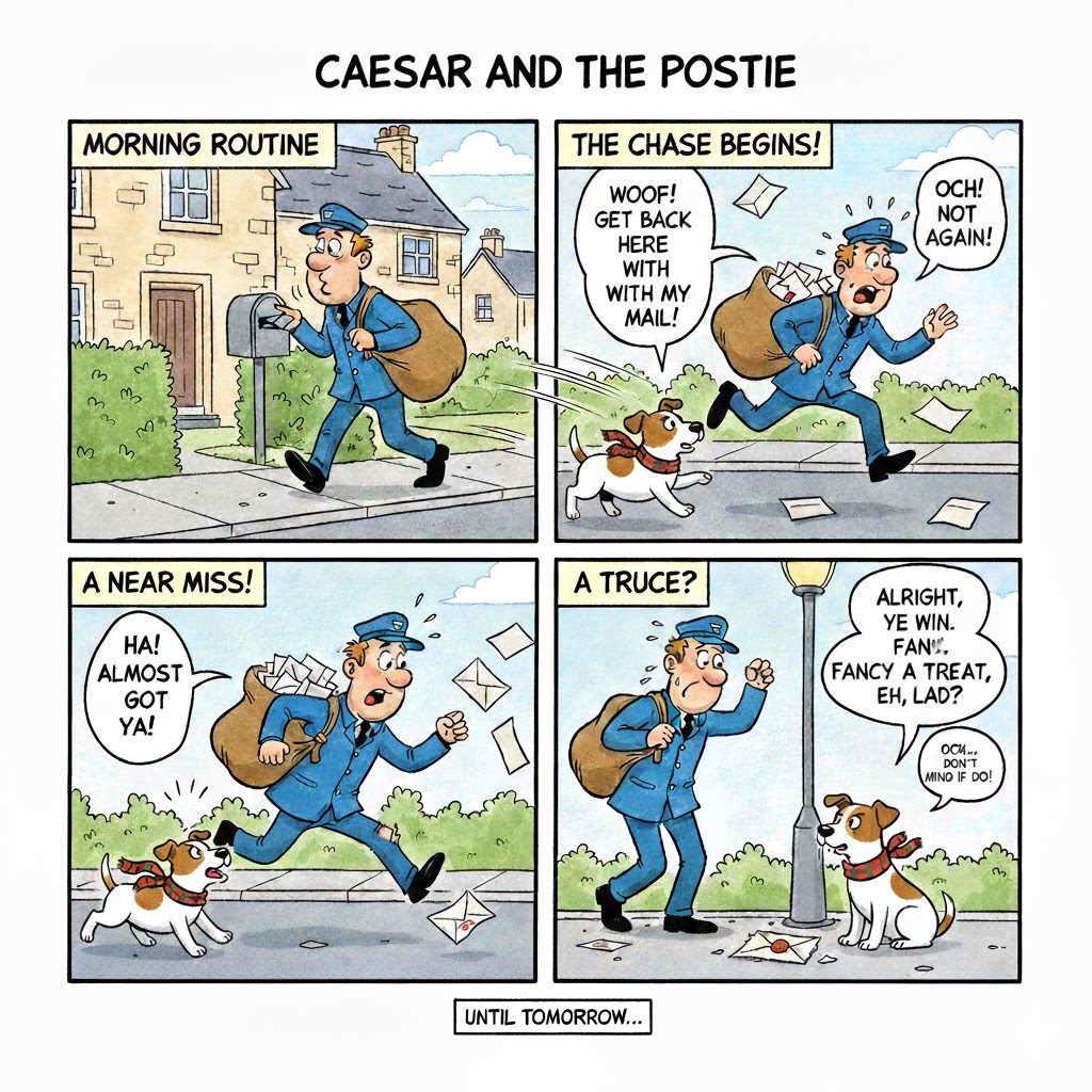 All About Caesar. Postie.
