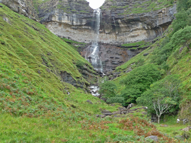 Scottish Places of Interest. Bearreraig Waterfall