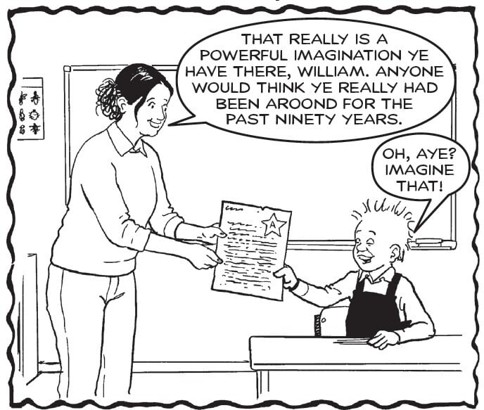 oor wullie. imagination.