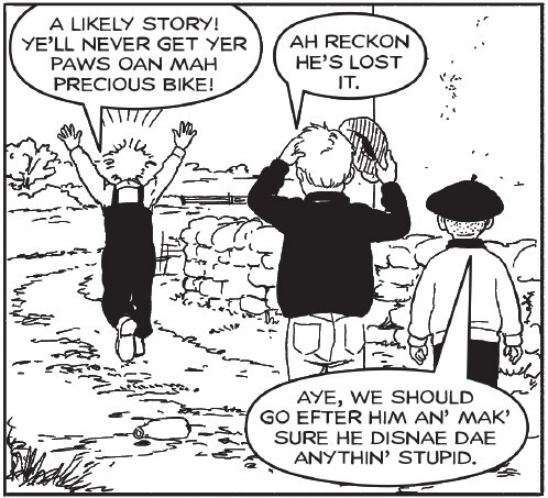 oor wullie precious bike