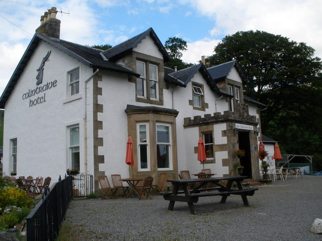 Pubs in Scotland. The Colintraive Hotel.