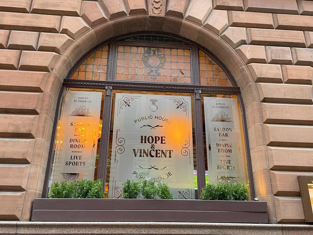 pubs in scotland hope and vincent