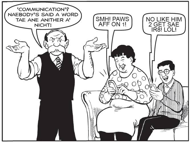 the broons communication