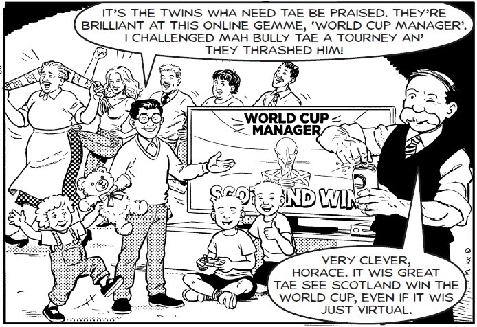 The Broons The World Cup.