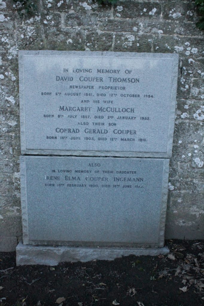 famous scots david couper thomson