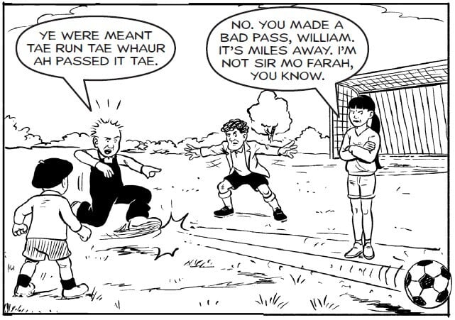 oor wullie the bad pass