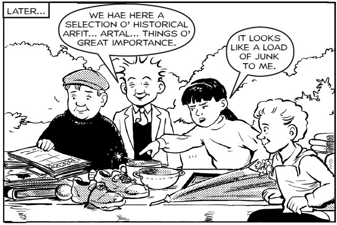 oor wullie artifact.