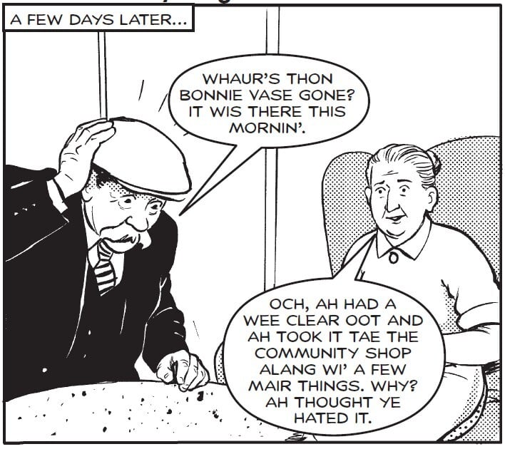 the broons the vase.