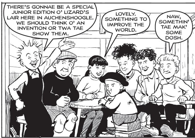 oor wullie junior edition.
