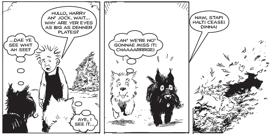 oor wullie Dog Trouble