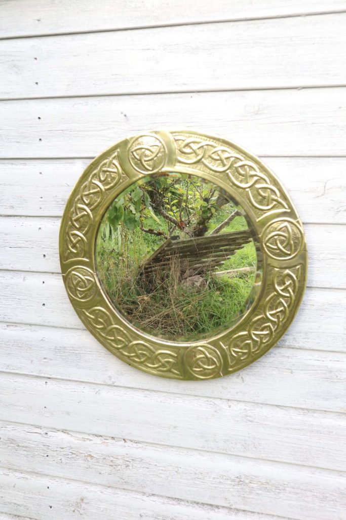 scottish antiques collectables wall mirror